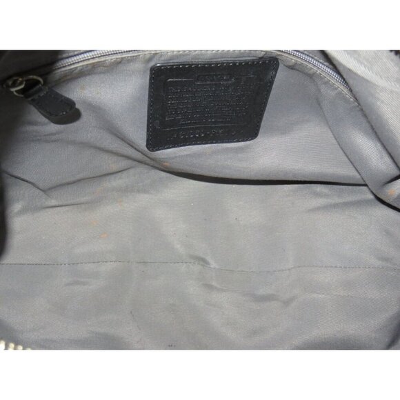 Coach 2010 Soho Black Leather Large Pleated Hobo Buckle Strap Shoulder Bag - Picture 8 of 14